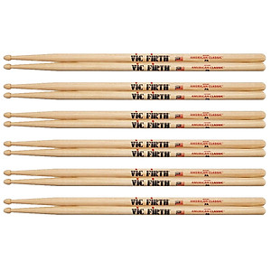 Dùi Trống Vic Firth 7A - American Classic Hickory Drumsticks - Kèm Móng Gảy DreamMaker