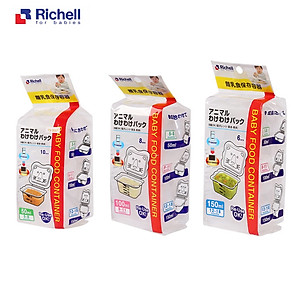 Bộ Hộp Trữ Thức Ăn Dặm Richell 50-100-150ml