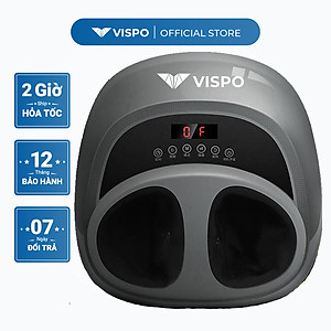 Máy Massage Chân VISPO - Massage Lòng Bàn Chân, Ngón Chân - Máy Massage Sử Dụng Con Lăn Và Áp Suất Khí