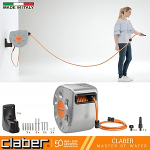 Cuộn vòi tự động thu đây 30m Claber 8697
