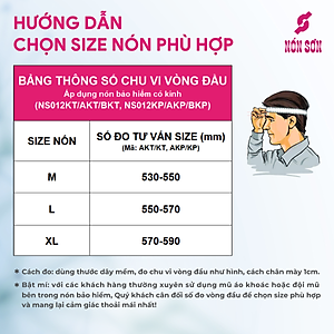 Mũ bảo hiểm có kính NÓN SƠN chính hãng BKP-TR089