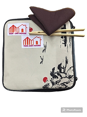 BỘ ẤM CHÉN TRÀ ĐẠO FULL ĐẦY ĐỦ PHỤ KIỆN, TÚI HỘP, KHAY TRÀ SANG CHẢNH