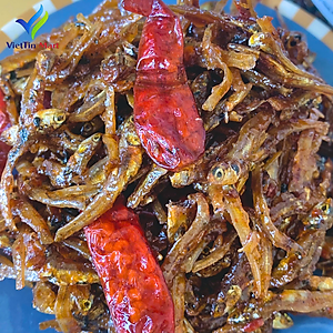 Cá Cơm Rim Tỏi Ớt VietTin Mart 250g
