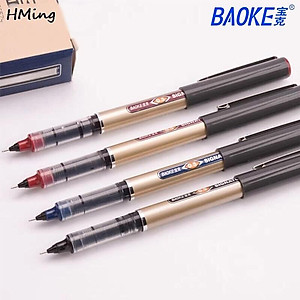 HỘP 12 CÂY BÚT KÝ TÊN MỰC NƯỚC BAOKE BK111