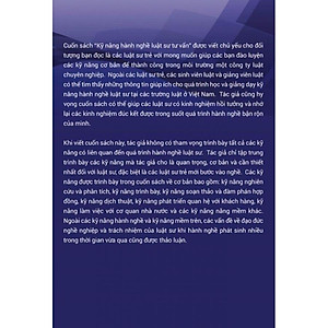 Sách Kỹ năng hành nghệ luật sư tư vấn