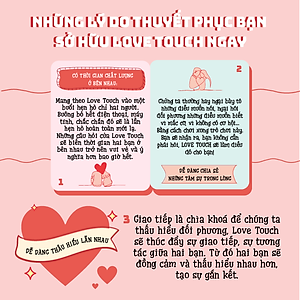 Bộ Bài Tình Yêu Game Card Lovetouch - Love card game, board games, bài cho cặp đôi, bài thấu hiểu [Kim Ngọc Thuỷ]