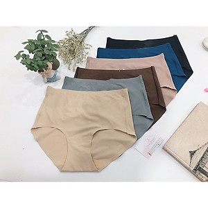 Combo 10 Quần Lót Cạp Cao Đúc Không Đường May hàng thái lan (dành cho người mập béo từ 60kg-90kg)