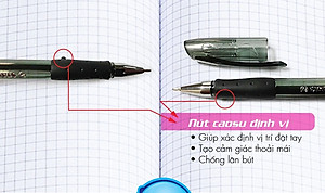 Bút bi STABILO Bille BP508N - BP508NF-RD-Đỏ