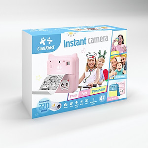 Đồ Chơi COOLKIDS Máy Chụp Ảnh Lấy Liền Mèo Kitty YT019/PK