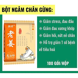 100 Túi Lọc Thảo Dược Ngâm Chân Dành Cho Người Đau Khớp, Mất Ngủ Giúp Hết Tê Buồn Tay Chân, Giải Tỏa Căng Thẳng 