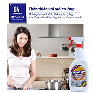 Nước Tẩy Đa Năng Kháng Khuẩn Mao Bao 600ml