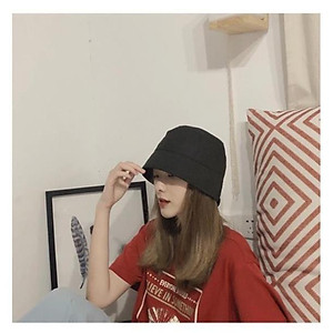 Mũ Bucket Sụp Vành Rộng Chống Nắng Phong Cách Retro Hàn Quốc Mũ Xô Bucket Idol Nam Nữ Unisex Đường Phố Cá Tính Ulzzang