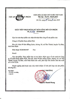 Ngọc Tố Nữ PQA Giúp Bồi Bổ Nguyên Khí, Điều Hòa Kinh Nguyệt Và Hạn Chế Biểu Hiện Rối Loạn Do Tiền Mãn Kinh Hộp 150 Viên