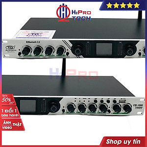 Nâng tiếng karaoke, Nâng tiếng TD Acoustic CB-1000 cao cấp, Bluetooth-Optical-USB-Chỉnh Âm Hay (tặng dây)- H2pro Tech-Hàng chính hãng