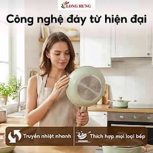 Chảo sâu lòng chống dính đáy từ Tefal So Matcha (24cm/28cm) - Hàng chính hãng