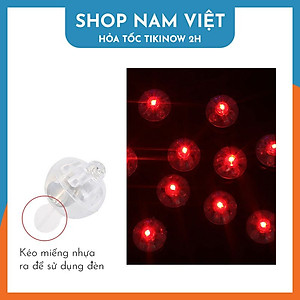 Set 10 Đèn LED Bi Mini Trang Trí Bong Bóng, Đồ Chơi, Quà Tặng Sáng Tạo