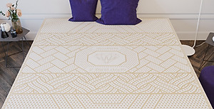 Nệm Cao Su Kim Cương 5 Zone Aloe