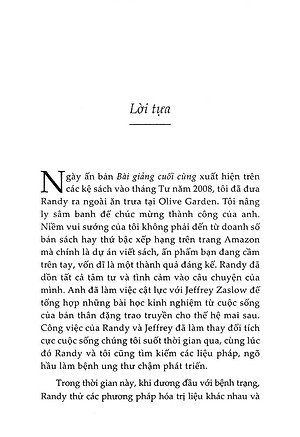 Sách Bài Giảng Cuối Cùng