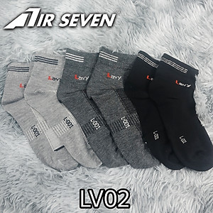 Tất nam cổ trung/ Vớ nam cổ trung màu Xám E7-VT002