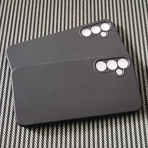 Ốp lưng dành cho SamSung Galaxy A25 dẻo màu đen bảo vệ camera sau, chống bám vân tay - Hàng chính hãng