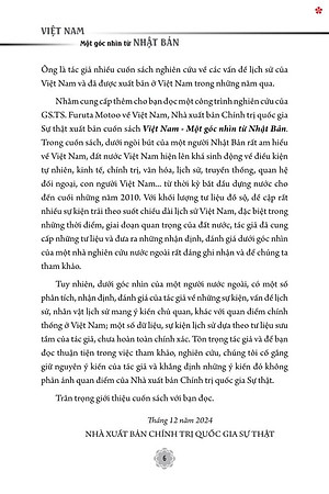Việt Nam một góc nhìn từ Nhật Bản - bản in 2025