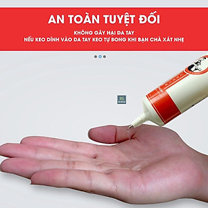 Keo dán giày Nhật Bản trong suốt siêu dính Akomi 60ml