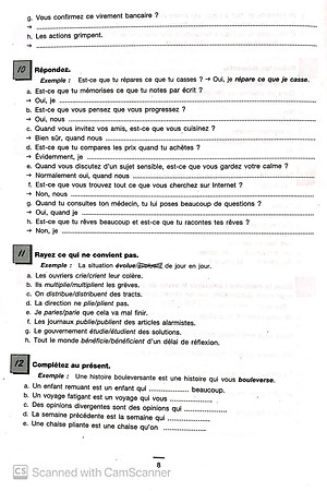 Sách 450 Conjugaison Niveau Intermédiare
