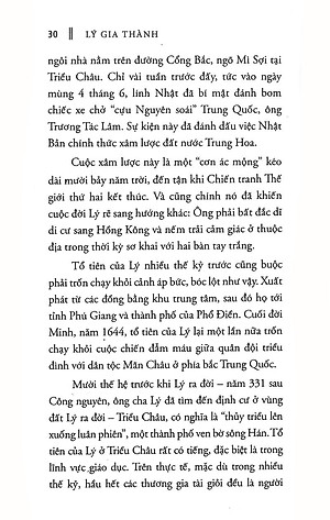 Sách Lý Gia Thành – “Ông Chủ Của Những Ông Chủ” Trong Giới Kinh Doanh Hồng Kông (Tái Bản)