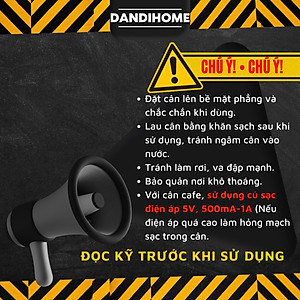 Cân tiểu ly điện tử mini nhà bếp, cà phê DandiHome có độ chính xác cao