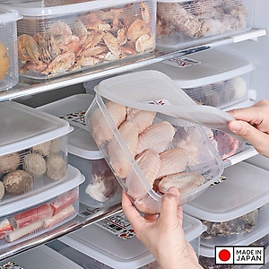 Hộp thực phẩm chữ nhật Nakaya 1300ml hàng nội địa Nhật Bản K.305#