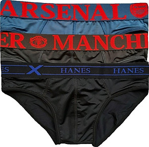 Quần lót nam tam giác lưng thun cotton 4 chiều co giãn cao cấp ShopN6 - QLT1 (màu tối + chữ ngẫu nhiên)