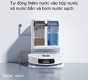 Robot Hút Bụi Lau Nhà Dreame D20 Ultra Lực Hút 13.000 Pa - Hàng Chính Hãng