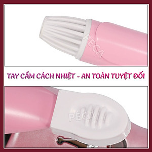 Máy uốn tóc Kemei KM-219 cao cấp điều chỉnh 2 mức nhiệt phù hợp sử dụng mọi tình trạng tóc tạo nhiều kiểu tóc uốn xoăn, uốn lọn sóng, uốn cụp - Hàng chính hãng