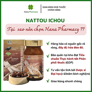 [Nhập khẩu chính hãng] Nattou ichou - giảm cholesterol máu, giảm xơ vữa động mạch, ngừa đột quỵ; tăng tuần hoàn não
