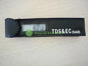 Bút đo TDS & EC đo độ sạch, độ dẫn điện, nhiệt độ của nước và nồng độ dung dịch thủy canh (Bảo hành 3 tháng)