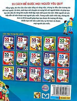 Sách 55 Cách Để Được Mọi Người Yêu Quý