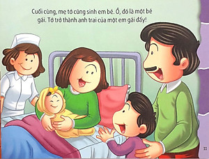 Sách Giáo Dục Các Kỹ Năng Cần Thiết Cho Trẻ : Làm anh thật vui