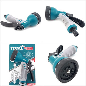 Đầu phun nước máy xịt rửa 3/4" chuyên dụng TOTAL THWS010901 - Rửa xe, tưới cây, nhiều chế độ rửa tiện lợi, bền bỉ, tay cằm chắc chắn
