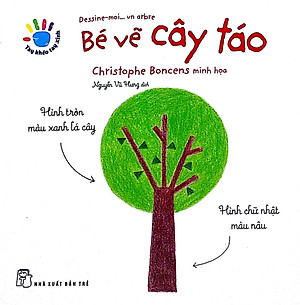 Sách Tay Khéo Tay Xinh - Bé Vẽ Cây Táo