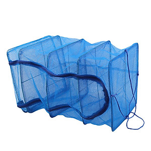 Giỏ Treo Dây Kéo Phơi cá 35x35x65 cm 4 Tầng Có Thể Xếp Gọn - Chính Hãng 