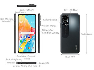 Điện thoại OPPO A58 6GB/128GB , Sạc nhanh 33W - Hàng Chính Hãng