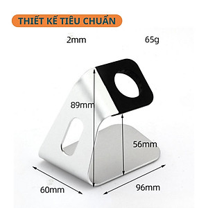 Giá Đỡ Sạc Đồng Hồ Thông Minh Kai.N Metal Stand Dành Cho Apple Watch, Hộp Kim Nhôm Cao Cấp - Hàng Chính Hãng