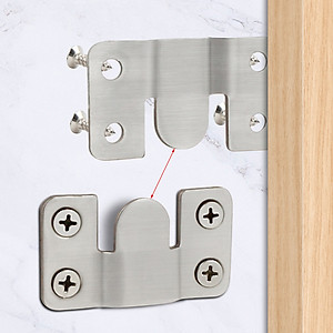 Móc Treo Tranh KUNBE Pát Treo Khung Ảnh Chốt Giữ Tấm Hình Đồ Nội Thất Lên Tường Tiện Lợi