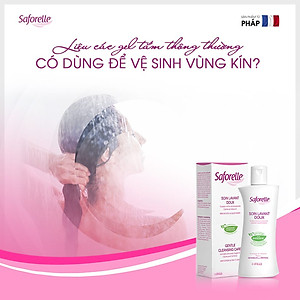 Dung dịch vệ sinh Saforelle Gentle Cleansing Care (100ml)