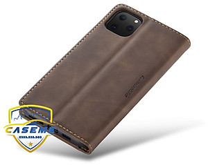 Bao da cao cấp dành cho iPhone 11 Pro Max dạng ví Caseme - Hàng Nhập Khẩu