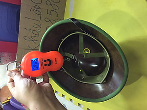 Mũ cối tàu lòng vàng cốt phíp không ngấm nước vải gabadin tô châu 