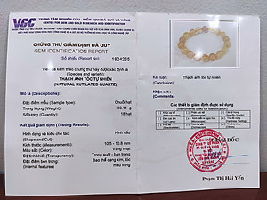 Vòng tay phong thủy đá mắt cọp đỏ 14 ly, vòng tay chuỗi hạt đá