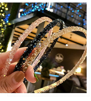 Cài tóc pha lê kim cương sang trọng - bờm tóc pha lê - quà tặng cho bạn gái