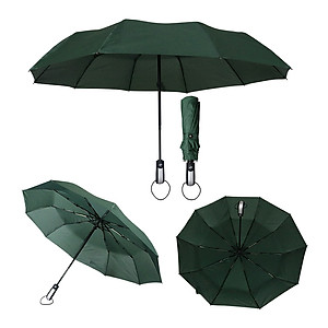 Ô dù cầm tay gấp gọn 10 nan tự động hai chiều chống tia UV 