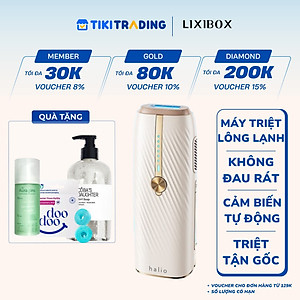 Máy Triệt Lông Lạnh Sapphire Halio InfinityGlow Advanced IPL Sapphire Cooling Hair Removal Device